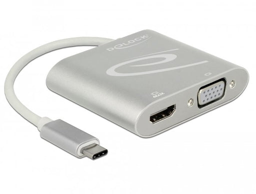 EAN 4043619877058 - DeLOCK 87705 Adaptador gráfico USB 3840 x 2160 Pixeles Plata imagen 1