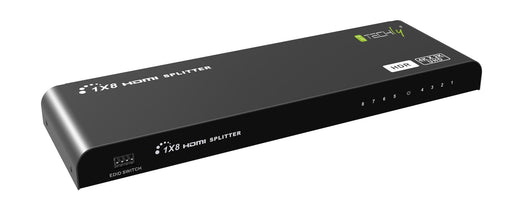 EAN 8051128104851 - Techly IDATA HDMI2-4K8HDR divisor de video HDMI 8x HDMI imagen 1
