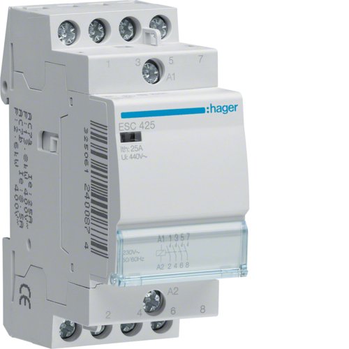 EAN 3250612400874 - Hager ESC425 alimentación del relé 4 imagen 1