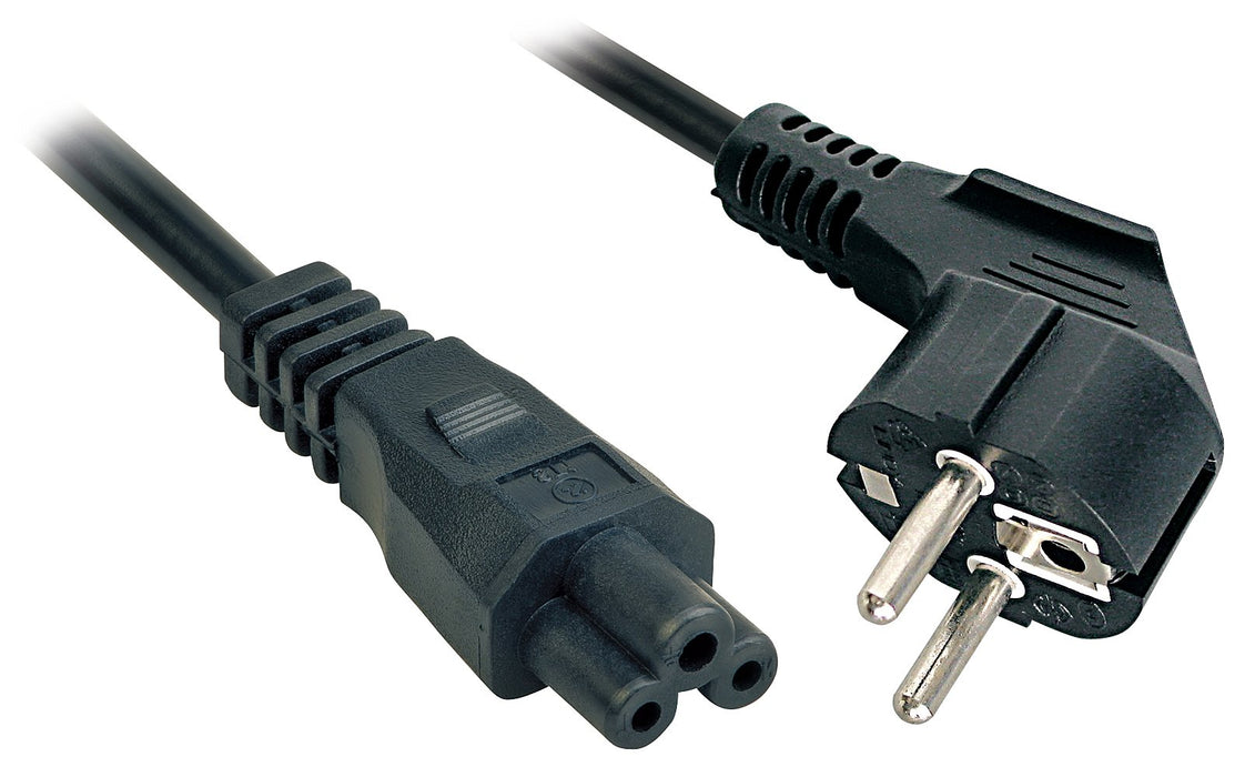 EAN 4002888304078 - Lindy 5m, CEE 7/7 - IEC 320 C5 Negro CEE7/7 C5 acoplador imagen 1