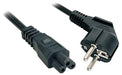 EAN 4002888304061 - Lindy 3m, CEE 7/7 - IEC 320 C5 Negro CEE7/7 C5 acoplador imagen 1