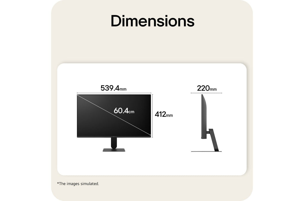 EAN 8806096834695 - LG 24U411B-B pantalla para PC 60,5 cm (23.8") 1920 x 1080 Pixeles Full HD LCD Negro imagen 9