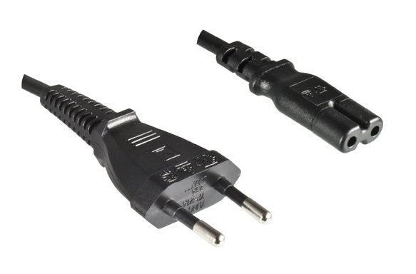 EAN 4032528027845 - DINIC CB-8-ZH cable de transmisión Negro 1,8 m Enchufe tipo C C7 acoplador imagen 1