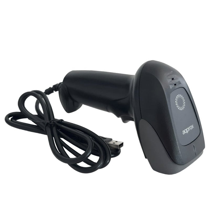 EAN 8435099530497 - Approx APPLS11AS lector de código de barras Lector de códigos de barras portátil 1D Laser Negro imagen 3