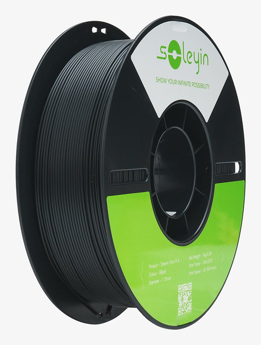 EAN 6977905741380 - Creality Soleyin Ultra PLA Ácido poliláctico (PLA) Negro 1 kg imagen 1