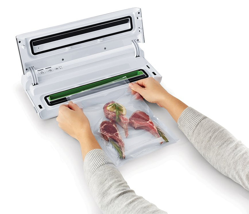EAN 5060569672440 - FoodSaver VS0100X sellador al vacío Plata, Blanco imagen 2