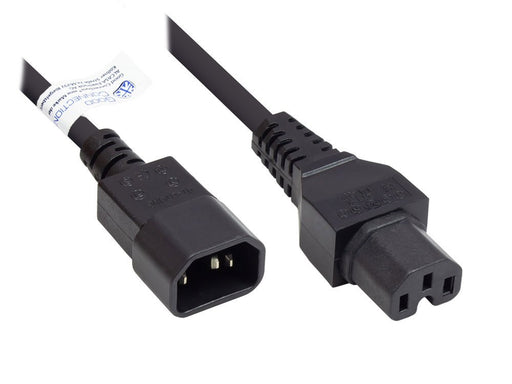 EAN 4014619710997 - Alcasa P1450-S030 cable de transmisión Negro 3 m C14 acoplador C15 acoplador imagen 1