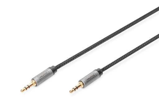 EAN 4016032481270 - Digitus DB-510110-018-S cable de audio 1,8 m 3,5mm Negro imagen 1