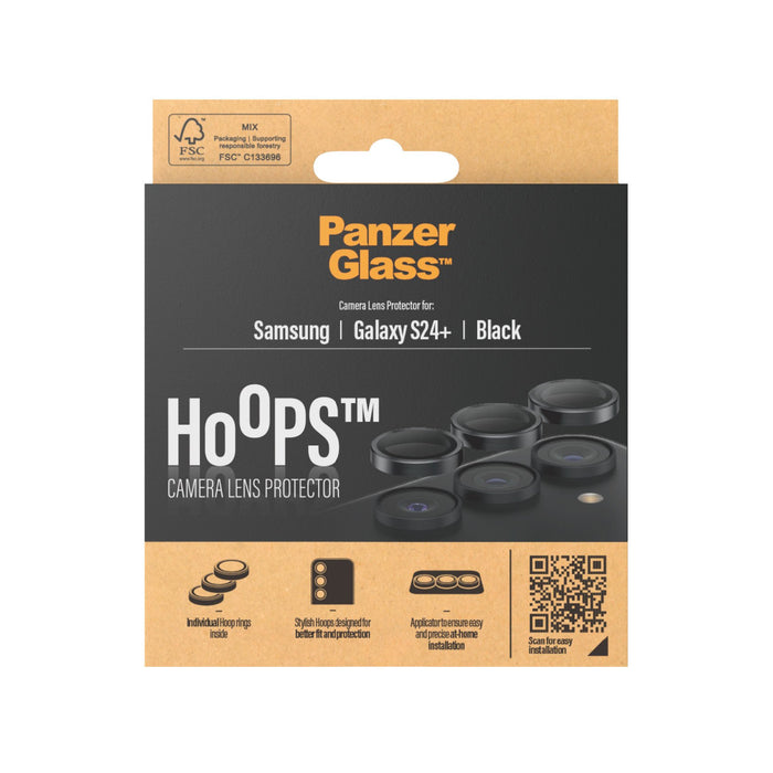 EAN 5711724012082 - PanzerGlass ® Hoops® Camera Lens Protector Black Samsung Galaxy S24+ Protector de pantalla 1 pieza(s) imagen 3