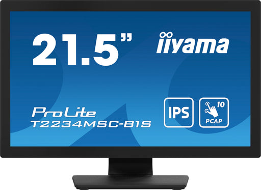 EAN 4948570122226 - iiyama ProLite T2234MSC-B1S pantalla para PC 54,6 cm (21.5") 1920 x 1080 Pixeles Full HD Pantalla táctil  imagen 2