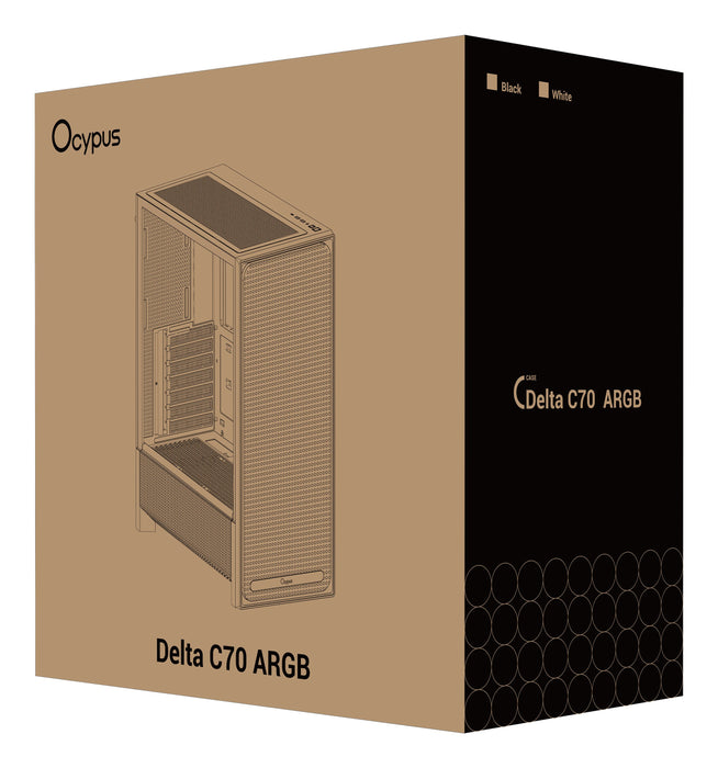 EAN 6977414882185 - Ocypus Delta C70 ARGB Midi Tower Blanco imagen 12