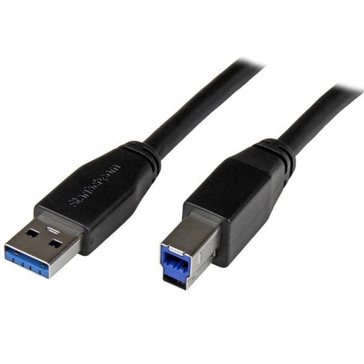 EAN 0065030861359 - StarTech.com USB3SAB10M cable USB USB 3.2 Gen 1 (3.1 Gen 1) 10 m USB A USB B Negro imagen 2