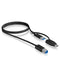 EAN 4250078171423 - ICY BOX IB-CB032 cable USB USB 3.2 Gen 1 (3.1 Gen 1) 1 m USB B USB A Negro imagen 5