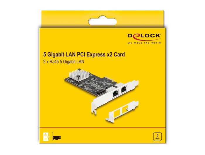 EAN 4043619812615 - DeLOCK 81261 adaptador y tarjeta de red Interno Ethernet 5000 Mbit/s imagen 4