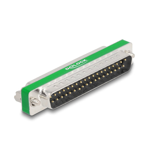 EAN 4043619664801 - DeLOCK 66480 cambiador de género para cable D-Sub 37 pin Verde, Plata imagen 2