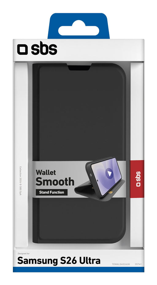 EAN 8018417535741 - SBS TEWALSAS26UK funda para teléfono móvil Funda cartera Negro imagen 2