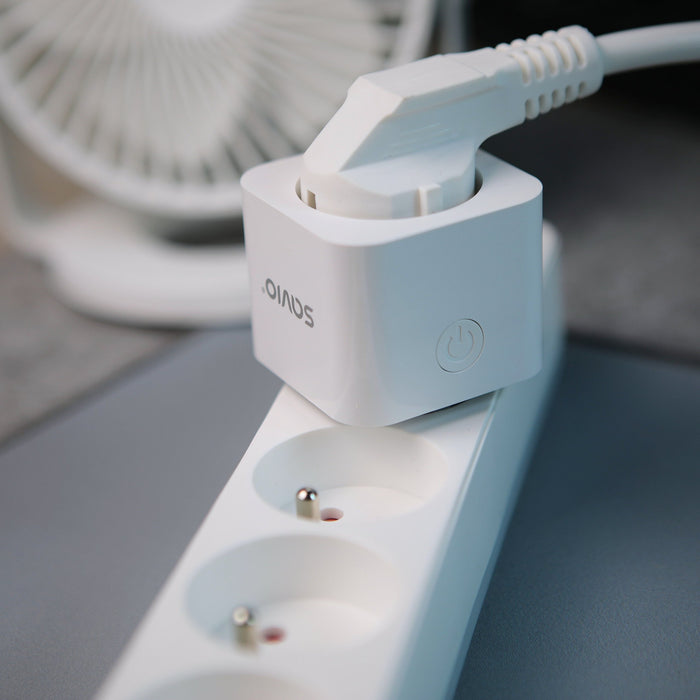 EAN 5901986048084 - Savio WI-FI smart socket 16A AS-01 White Inalámbrico Blanco imagen 10