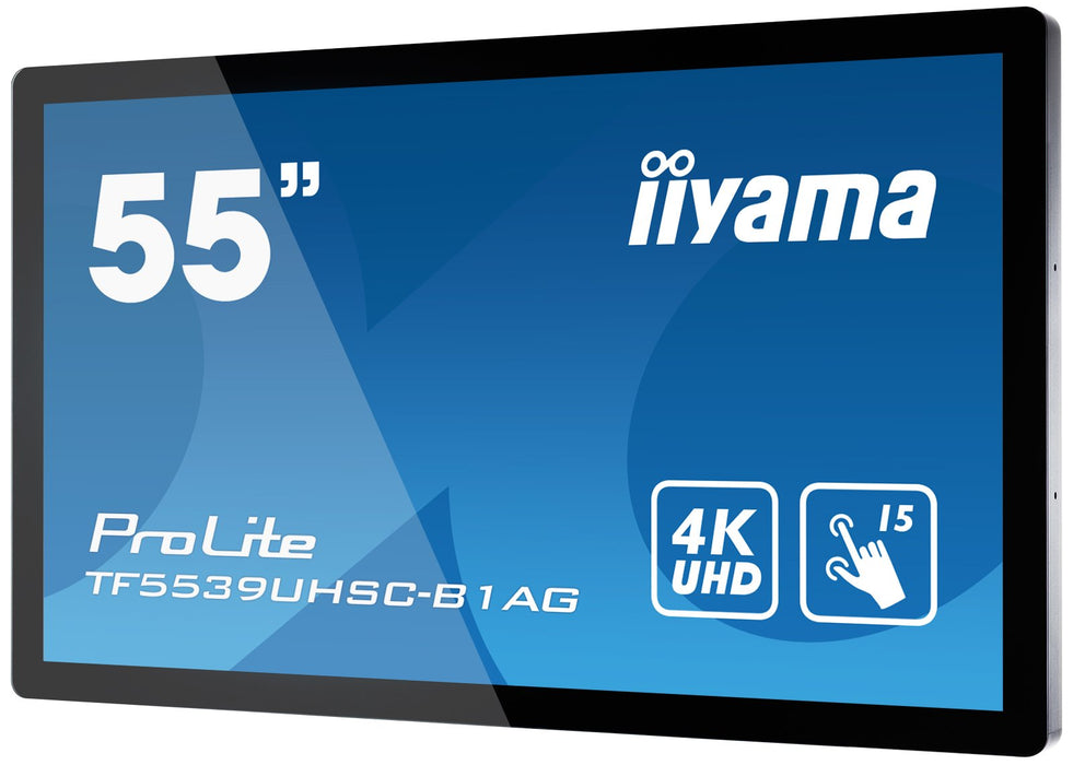 EAN 4948570118069 - iiyama TF5539UHSC-B1AG pantalla de señalización 139,7 cm (55") LED 500 cd / m² 4K Ultra HD Negro Pantalla imagen 7