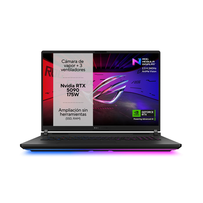 EAN 4711387877739 - ASUS ROG Strix SCAR 18 G835LX-SA094W 45,7 cm (18") DDR5-SDRAM NVIDIA GeForce RTX 5090 Wi-Fi 7 (802.11be) imagen 3