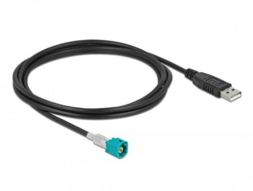 EAN 4043619904914 - DeLOCK 90491 cable coaxial USB 2.0 Type-A Negro imagen 2