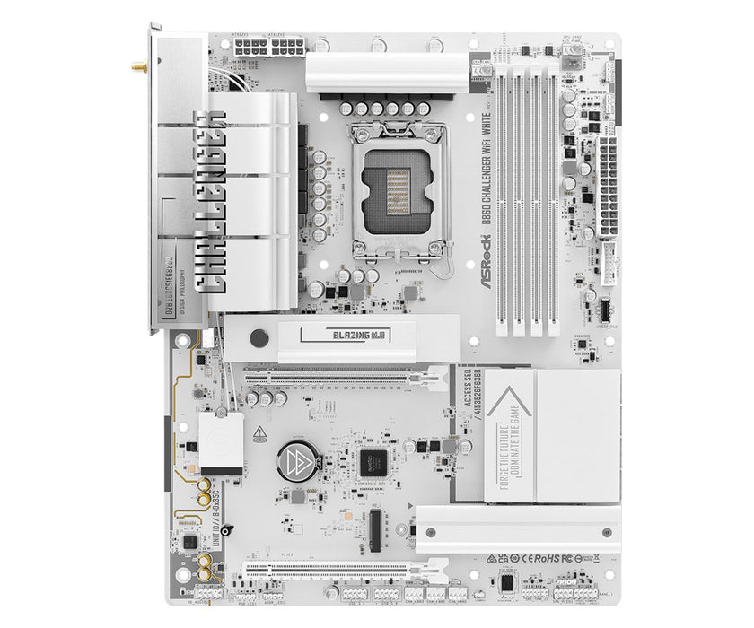 EAN 4711581494183 - Asrock B860 Challenger WiFi White Intel B860 LGA 1851 (Socket V1) ATX imagen 3