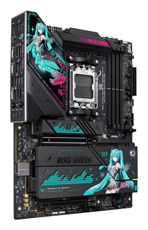 EAN 4711636174640 - ASUS ROG STRIX X870E-H GAMING WIFI7 HATSUNE MIKU EDITION AMD X870E Zócalo AM5 ATX imagen 2