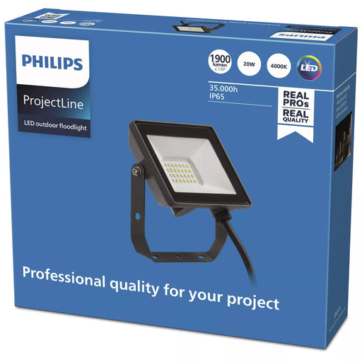 EAN 8719514954502 - Philips 8719514954502 Reflector Negro 20 W LED imagen 2