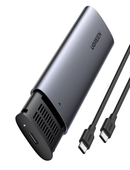 EAN 6957303819027 - Ugreen 10902 caja para disco duro externo Caja externa para unidad de estado sólido (SSD) Gris M.2 imagen 1