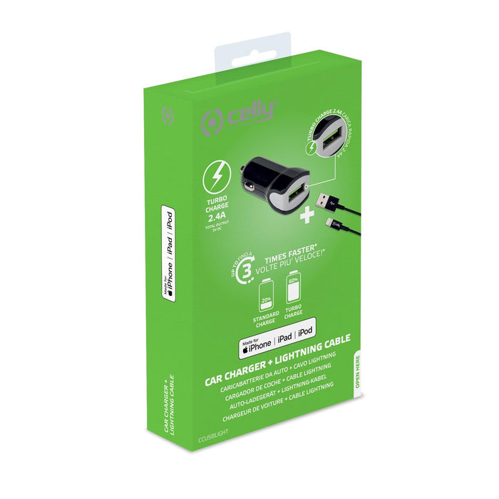 EAN 8021735724988 - Celly CCUSBLIGHT cargador de dispositivo móvil Universal Negro Encendedor de cigarrillos Auto imagen 3