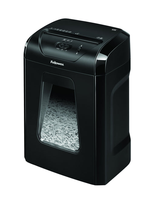 EAN 0043859732326 - Fellowes Powershred 12C triturador de papel Corte cruzado 22,5 cm Negro imagen 2