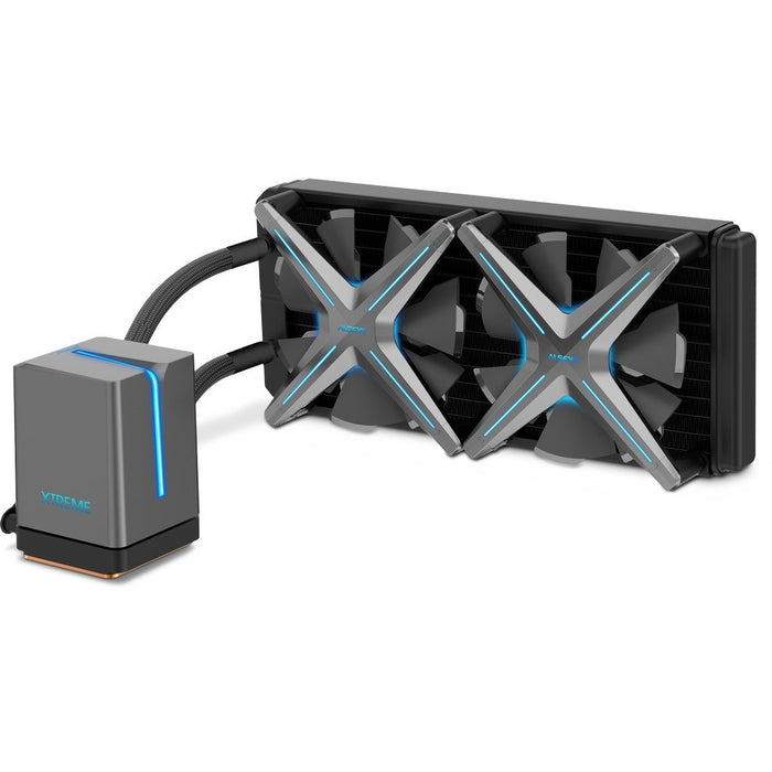 EAN 4897059872728 - Inter-Tech ALSEYE X240 Procesador Sistema de refrigeración líquida todo en uno Negro, Gris 1 pieza(s) imagen 1