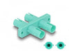 EAN 4043619879366 - DeLOCK 87936 adaptador de fibra óptica ST/ST 1 pieza(s) Color aguamarina imagen 1