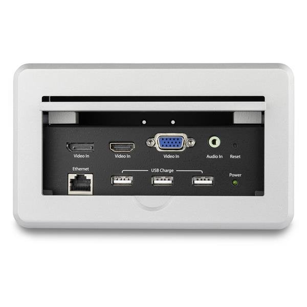 EAN 65030867498 - StarTech.com BOX4HDECP2 puente de conferencia AV 3840 x 2160 Pixeles Ethernet Plata imagen 3