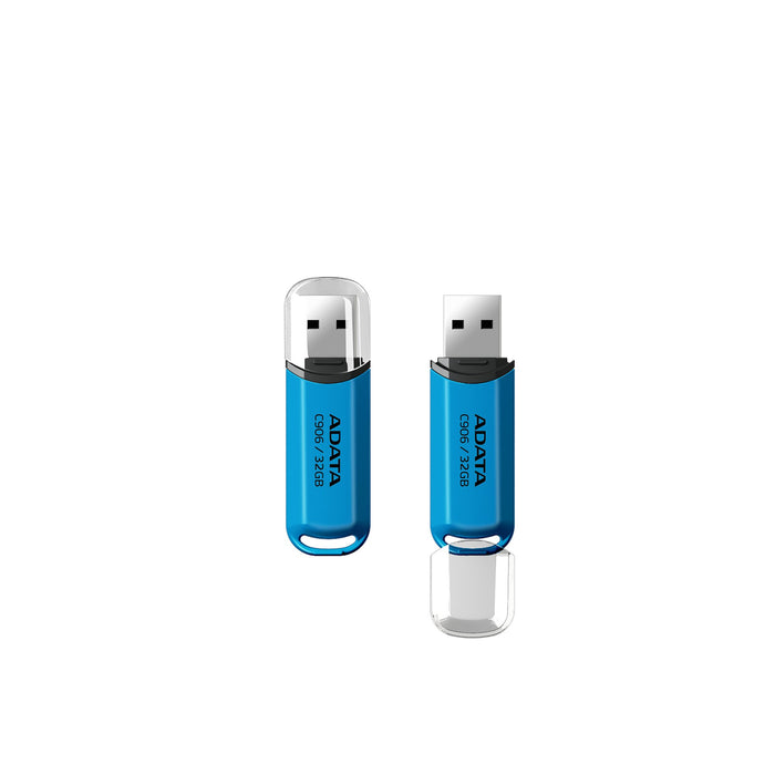 EAN 4711085945075 - ADATA AC906-32G-RWB unidad flash USB 32 GB USB tipo A 2.0 Azul, Transparente imagen 2
