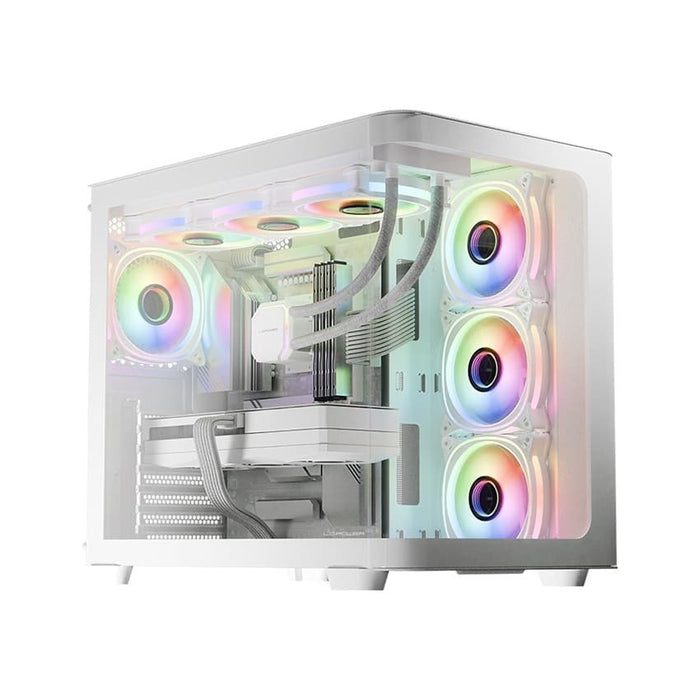 EAN 4262443280531 - LC-Power LC-8001W-ON carcasa de ordenador Midi Tower Blanco imagen 3