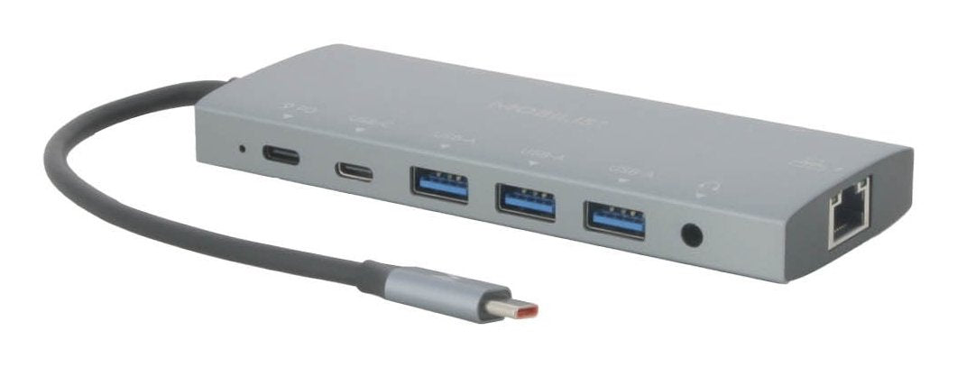 EAN 3700992537306 - Mobilis 020028 base para portátil y replicador de puertos Alámbrico USB 3.2 Gen 1 (3.1 Gen 1) Type-C Gris imagen 1