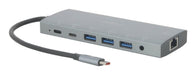 EAN 3700992537306 - Mobilis 020028 base para portátil y replicador de puertos Alámbrico USB 3.2 Gen 1 (3.1 Gen 1) Type-C Gris imagen 1