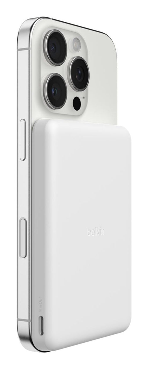 EAN 745883932610 - Belkin BPD010hqWH 5000 mAh Cargador inalámbrico Blanco imagen 2