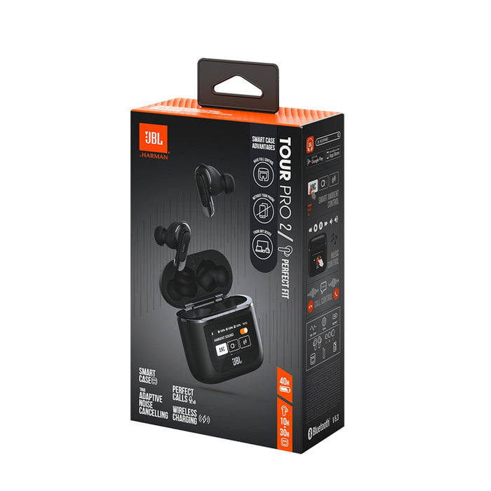 EAN 6925281960741 - JBL Tour Pro 2 Auriculares Inalámbrico Dentro de oído Llamadas/Música Bluetooth Negro imagen 9