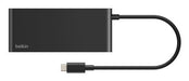 EAN 0745883924387 - Belkin INC024HQBK hub de interfaz USB Tipo C 10000 Mbit/s Negro imagen 3
