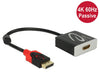 EAN 4043619627196 - DeLOCK 0.2m, Displayport/HDMI 0,2 m Negro imagen 1