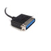 EAN 0065030834216 - StarTech.com ICUSB128410 cable paralelo Negro 30,5 m imagen 2