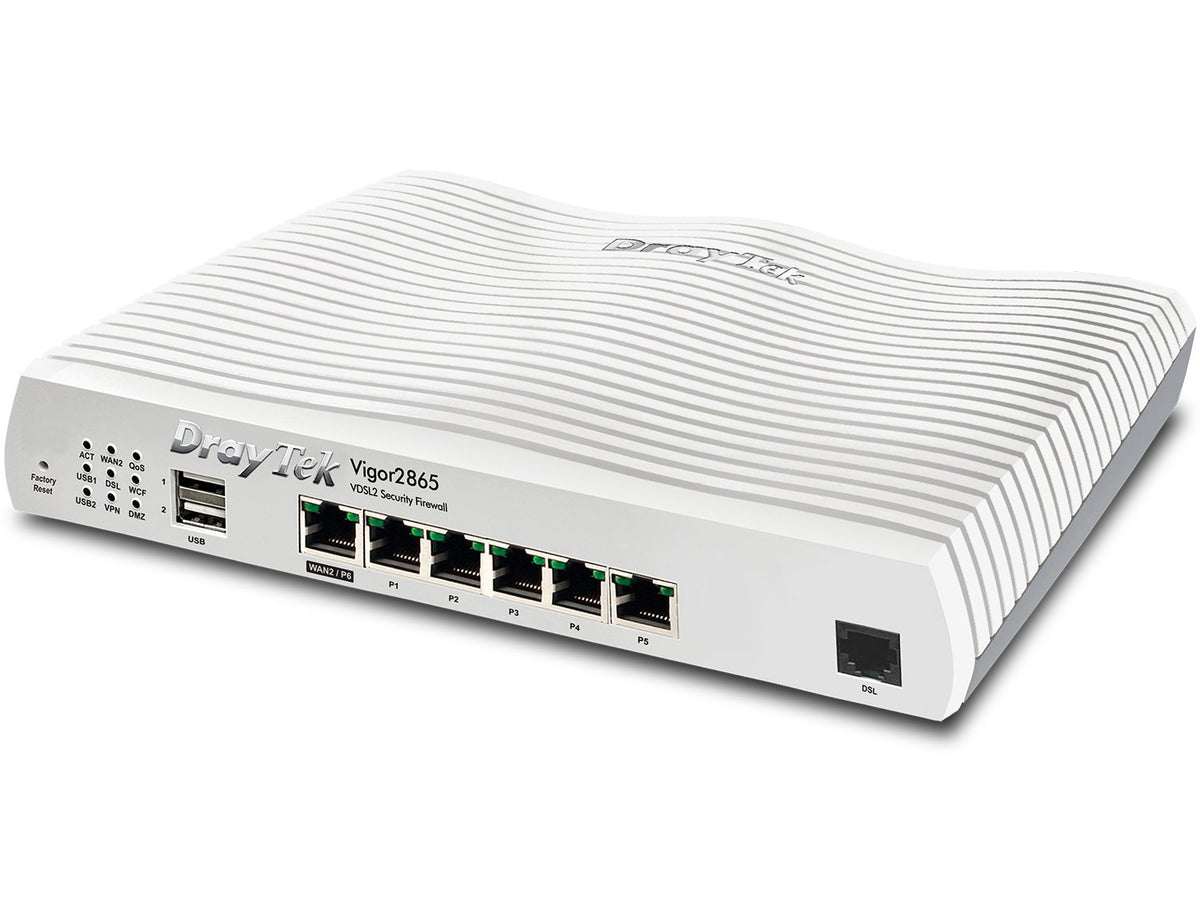 Draytek Vigor 2865 Supervectoring Modem Security Firewall Vpn Router A ...
