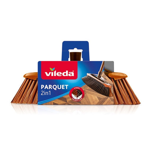 EAN 4023103147843 - Vileda 4023103147843 escoba Interior Cerda blanda Marrón, Rojo imagen 2