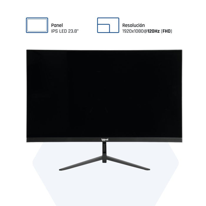 EAN 8435364319413 - iggual ML24S pantalla para PC 60,5 cm (23.8") 1920 x 1080 Pixeles Full HD LED Negro imagen 6