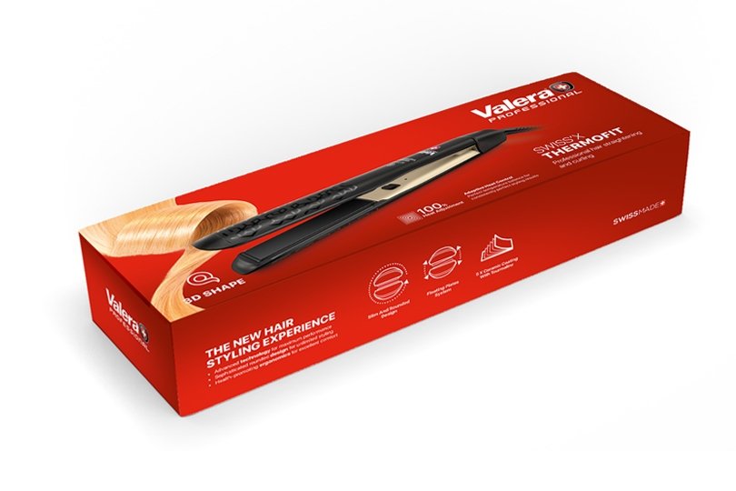 EAN 7610558012825 - Valera VAL000092442 Utensilio de peinado Cepillo alisador y rizador de pelo Caliente Negro 3 m imagen 2