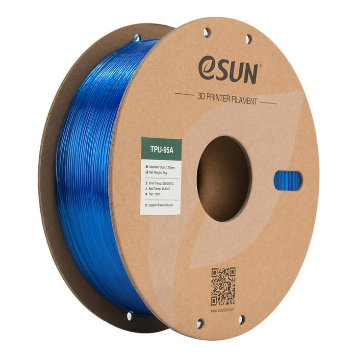 EAN 6922572277083 - eSUN TPU-95A Termoplástico de poliuretano (TPU) Azul 1 kg imagen 1