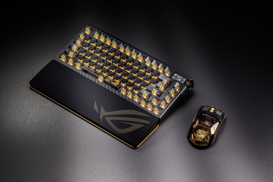 EAN 4711636464284 - ASUS ROG Azoth Extreme Edition 20 teclado Juego USB + RF Wireless + Bluetooth QWERTY Inglés Negro imagen 4
