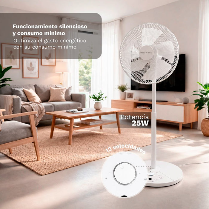 EAN 8426156019529 - Grunkel FS-14T ventilador Blanco imagen 3