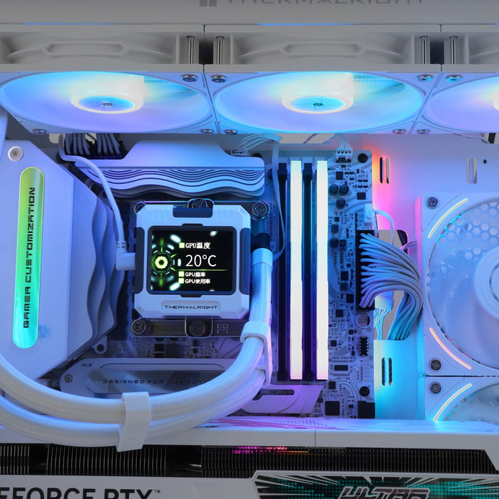 EAN 814256017022 - Thermalright Frozen Warframe 360 Procesador Sistema de refrigeración líquida todo en uno 12 cm Blanco 1 pi imagen 6